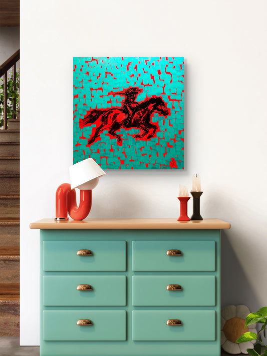 Ride Like The Wind Cowgirl Original