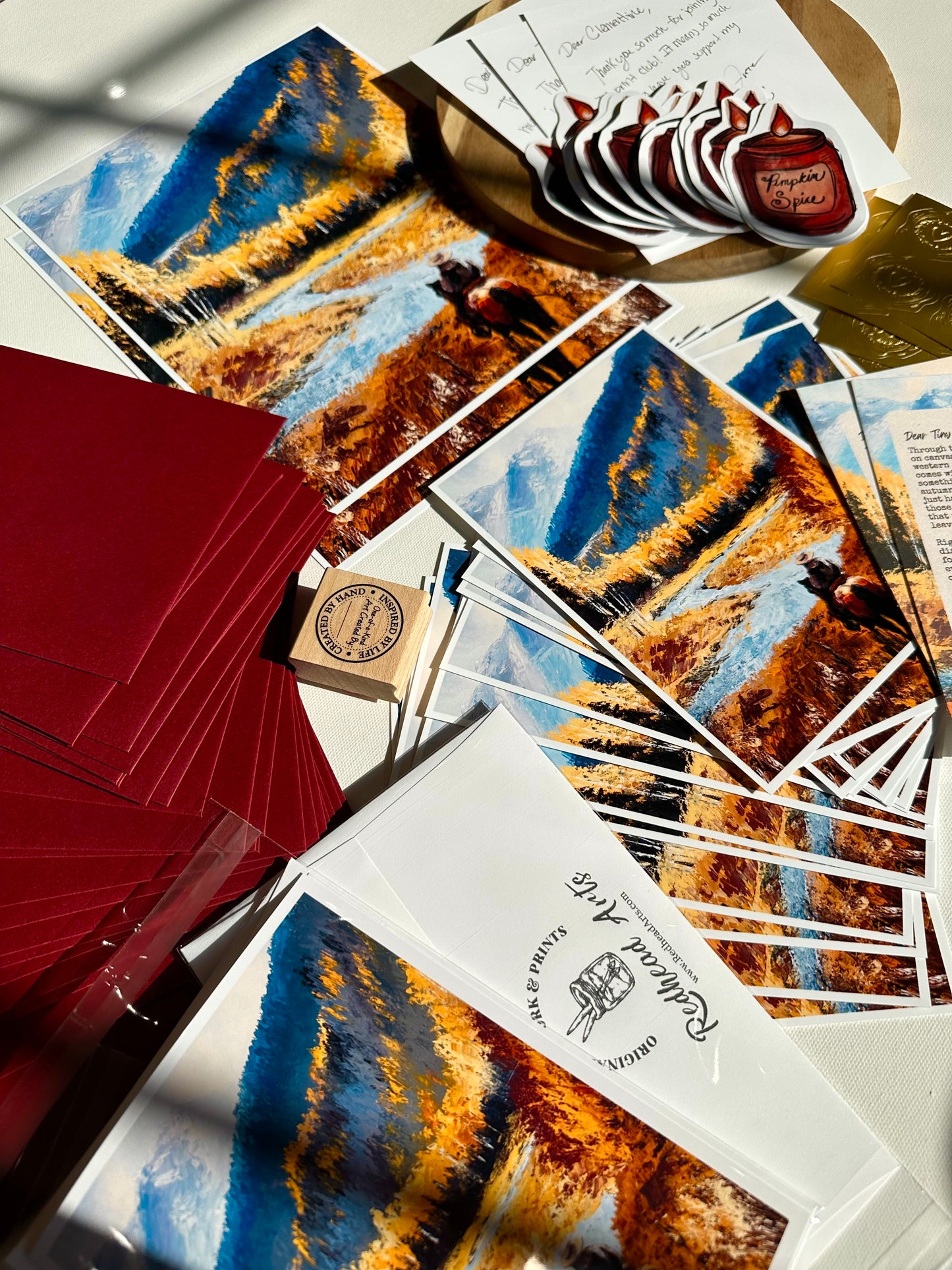 Print Club: Tiny Works of Heart Monthly Print Club by Alexis Frazier
