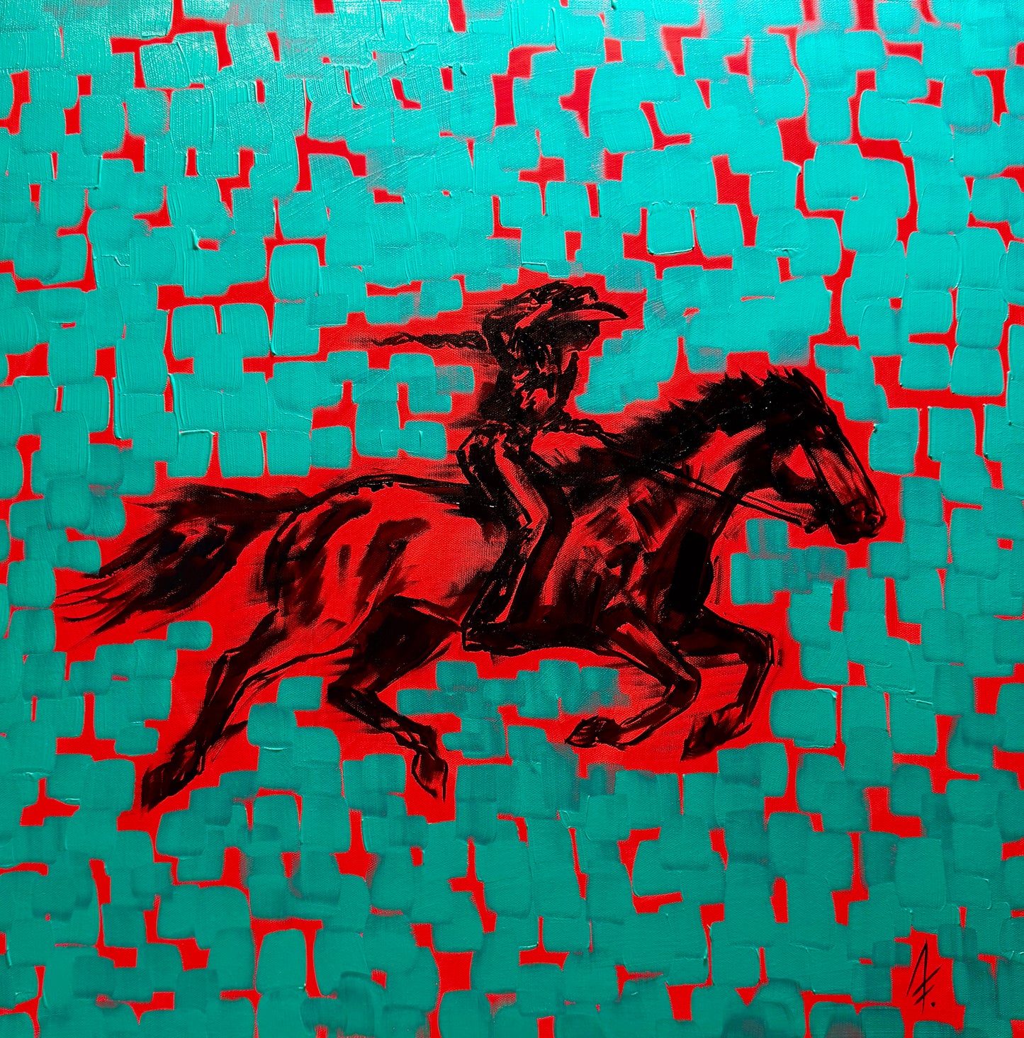 Ride Like The Wind Cowgirl Original