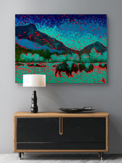 Where the Bison Roam Free Original